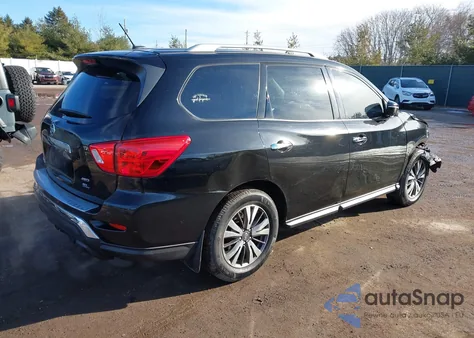 2017 Nissan Pathfinder Sl из США, поврежденный, VIN 5N1DR2MM3HC655405